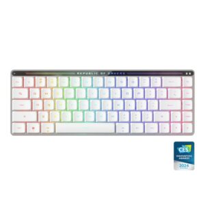 JualASUS ROG FALCHION RX Low Profile GAMING KEYBOARD – WHITE