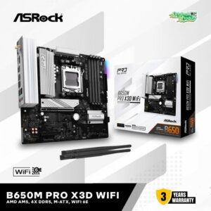 JualASROCK B650M PRO X3D WIFI (Socket AM5)