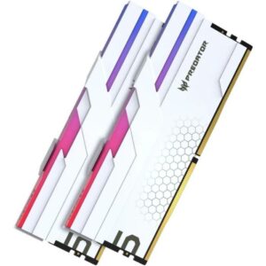 JualACER PREDATOR HERMES RGB DDR5 64GB (2x16GB) 6400Mhz – White