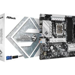 JualASROCK B660M STEEL LEGEND DDR4 (Intel LGA 1700, Gen12)