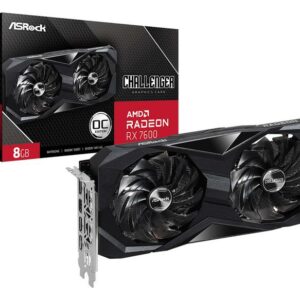 JualASROCK Radeon RX 7600 CHALLENGER D 8GB OC GDDR6