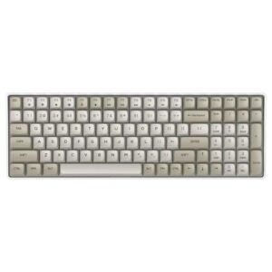JualAIGO Keyboard A100 Wired USB (Blue switch) – Putih