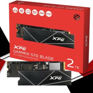 JualADATA SSD XPG GAMMIX S70 BLADE PCIe Gen4x4 M.2 2280 2TB