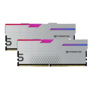 JualACER PREDATOR HERMES RGB DDR5 32GB (2x16GB) 6400Mhz – Silver