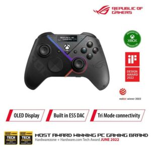 JualASUS ROG RAIKIRI PRO – PC Controller with OLED Display –  Gamepad
