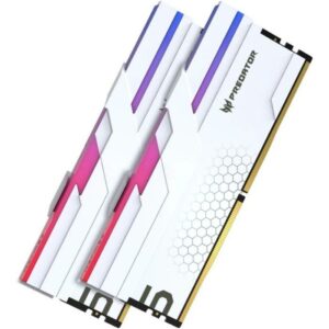 JualACER PREDATOR HERMES RGB DDR5 32GB (2x16GB) 7200Mhz – White