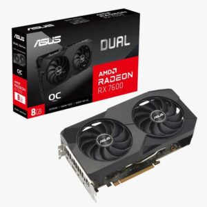 JualASUS DUAL RX 7600 OC 8GB GDDR6