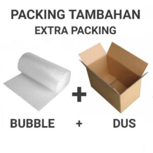 JualEXTRA KARDUS + BUBLE WRAP