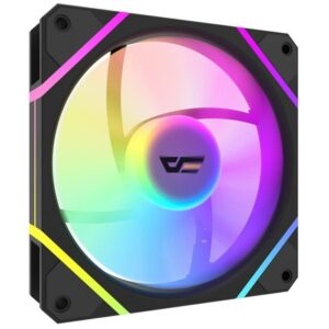 JualAigo DarkFlash DM12R PRO REVERSE – PWM A-RGB 120MM / 12CM – Black