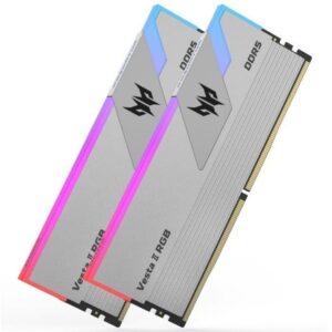 JualACER PREDATOR VESTA II RGB DDR5 64GB (2x32GB) 6400Mhz – Silver