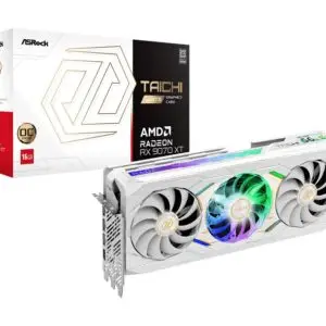 JualASROCK AMD Radeon RX 9070 XT TAICHI OC 16GB GDDR6 WHITE