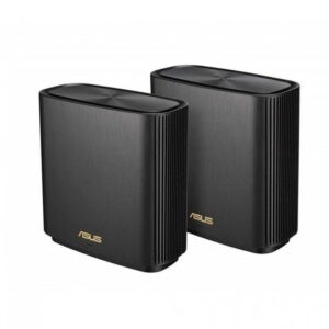 JualASUS XT8 2 Pack ZenWiFi AX6600 XT8 Ai Mesh Router 2 pack WIFI6 System Tri-Band – Black