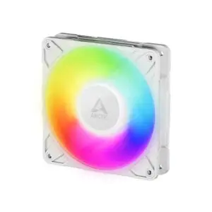 JualARCTIC P12 Pro A-RGB – 120mm A-RGB PWM Fan With Cable Splitter Single Pack – White