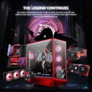 JualPC MSI MLG Edition Gaming Bundle RTX 5070 Ti | 7800X3D | 32GB | SSD 1TB  | PBM – Powered By MSI