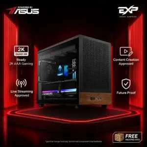 JualEXP PC Gaming | Ultra 5 225F | RTX 5060 Ti Dual | 16GB | 1TB | WiFi – PBA [Powered By Asus]